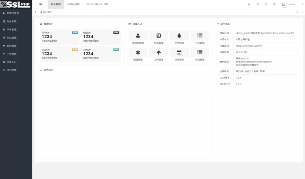 图片[3]|W-003AI导航源码 基于Thinkphp6框架搭建 更新AI网址导航系统源码 可根据需求自定义设置|醉心素材|手游源码|端游源码|资源教程|工具分享|免费源码