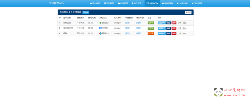 图片[3]|W-035 站长自用的【最新彩虹易支付】8月31日更新|醉心素材|手游源码|端游源码|资源教程|工具分享|免费源码