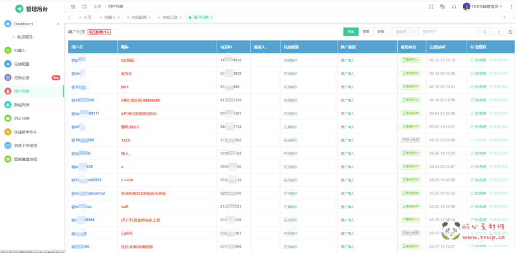 图片[5]|X-009 相当牛B的机器人框架TRX自动兑换机器人源码+搭建教程简单快速方便|醉心素材|手游源码|端游源码|资源教程|工具分享|免费源码