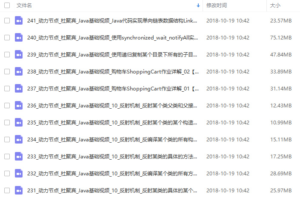 S-029 动力节点JavaSE进阶基础视频教程 JAVA基础教程 清晰无水印 241课免费分享|醉心素材|手游源码|端游源码|资源教程|工具分享|免费源码