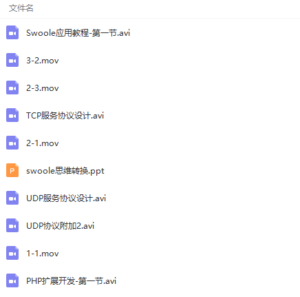 S-053 Swoole聊天室项目实战视频教程|醉心素材|手游源码|端游源码|资源教程|工具分享|免费源码